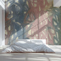 Abstract Scribble Mural Wallpaper — Expressionist Brushwork Mural Wallpaper - pure wallpaper artwork