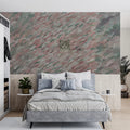 Cat in Impressionist Garden Mural Wallpaper — Soft Palette Art Mural Wallpaper - pure wallpaper artwork
