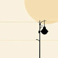 Fondo de pantalla de atardecer urbano minimalista Silueta de ciudad abstracta con luna llena Mural Wallpaper - pure wallpaper artwork