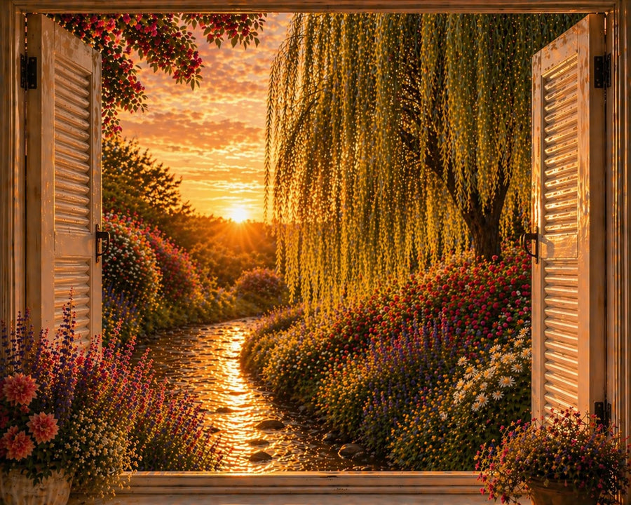 Custom Wallpaper - Vicki Paris Mural Wallpaper