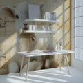 Vintage Lamb and Musical Notes Mural Wallpaper - pure wallpaper artwork