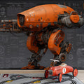 Industrial Mecha Schematic Mural Wallpaper — Kinetic Tech Design Mural Wallpaper - pure wallpaper artwork