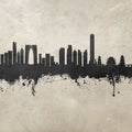 Suzhou China Skyline Concrete Mural Wallpaper - pure wallpaper artwork