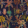 Statement Palms Petite, Midnight Mural Wallpaper - pure wallpaper artwork