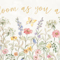 Wild Blooms I Mural Wallpaper - Light Tone - pure wallpaper artwork