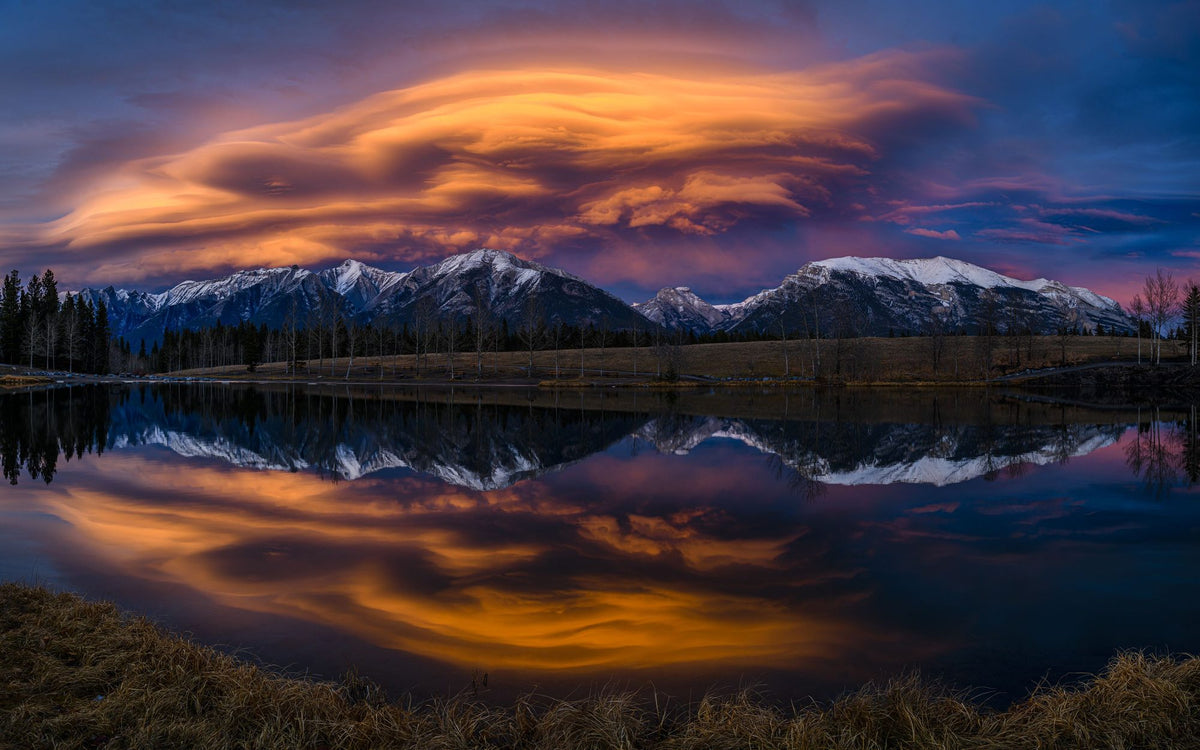 Chinook Clouds Mural Wallpaper - pure wallpaper artwork