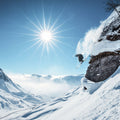 Skiing Dreams Mural Wallpaper - pure wallpaper artwork