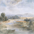 River Afternoon Mural Wallpaper - pure wallpaper artwork