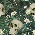 Peonies and Skulls Mural Wallpaper - pure wallpaper artwork