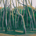 Dune Forest, Emerald Mural Wallpaper - pure wallpaper artwork