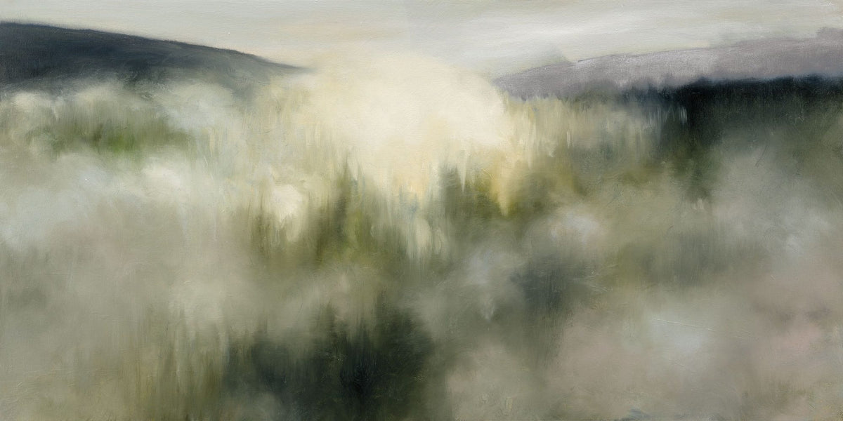 Neutral Valley Clouds Mural Wallpaper - pure wallpaper artwork