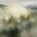 Neutral Valley Clouds Mural Wallpaper - pure wallpaper artwork