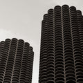 Chicago Skyline Marina City II Mural Wallpaper - pure wallpaper artwork