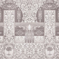 German Renaissance, Dusty Rose Mural Wallpaper - pure wallpaper artwork