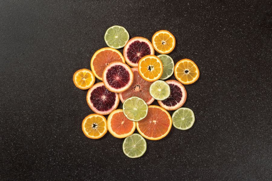 Citrus Drama II Mural Wallpaper