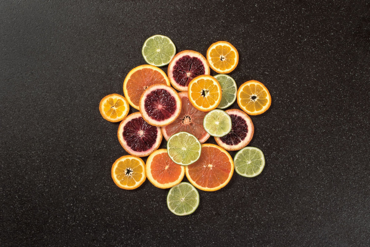 Citrus Drama II Mural Wallpaper - pure wallpaper artwork