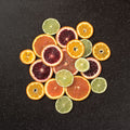 Citrus Drama II Mural Wallpaper - pure wallpaper artwork