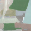 Spring Green Abstract Mural Wallpaper - pure wallpaper artwork