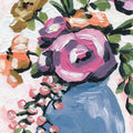 Painterly Florals in Vase II Mural Wallpaper - pure wallpaper artwork