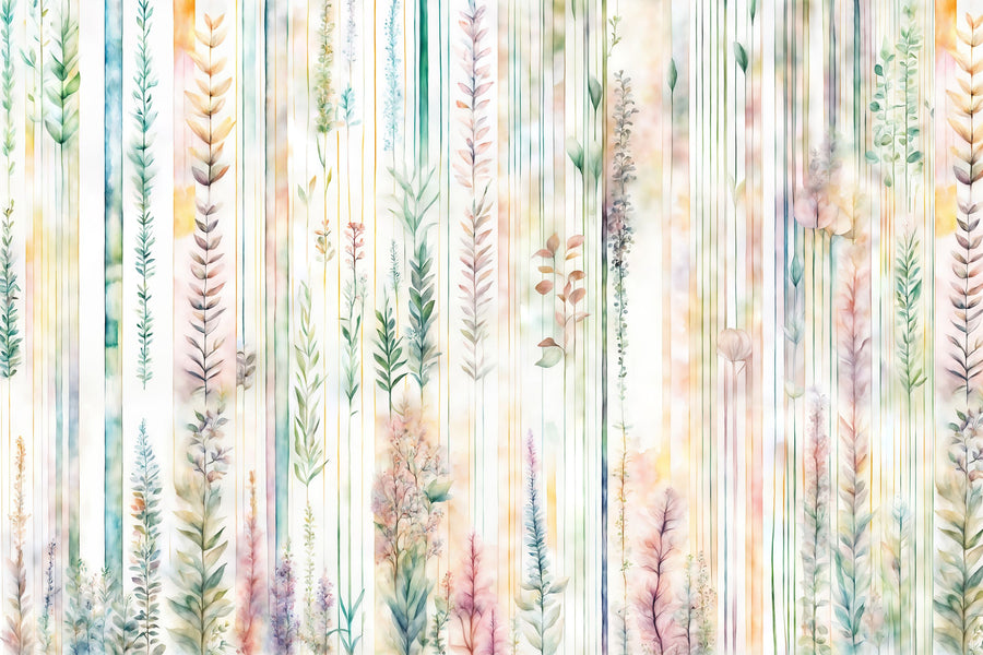 Botanical Wall Mural Wallpaper