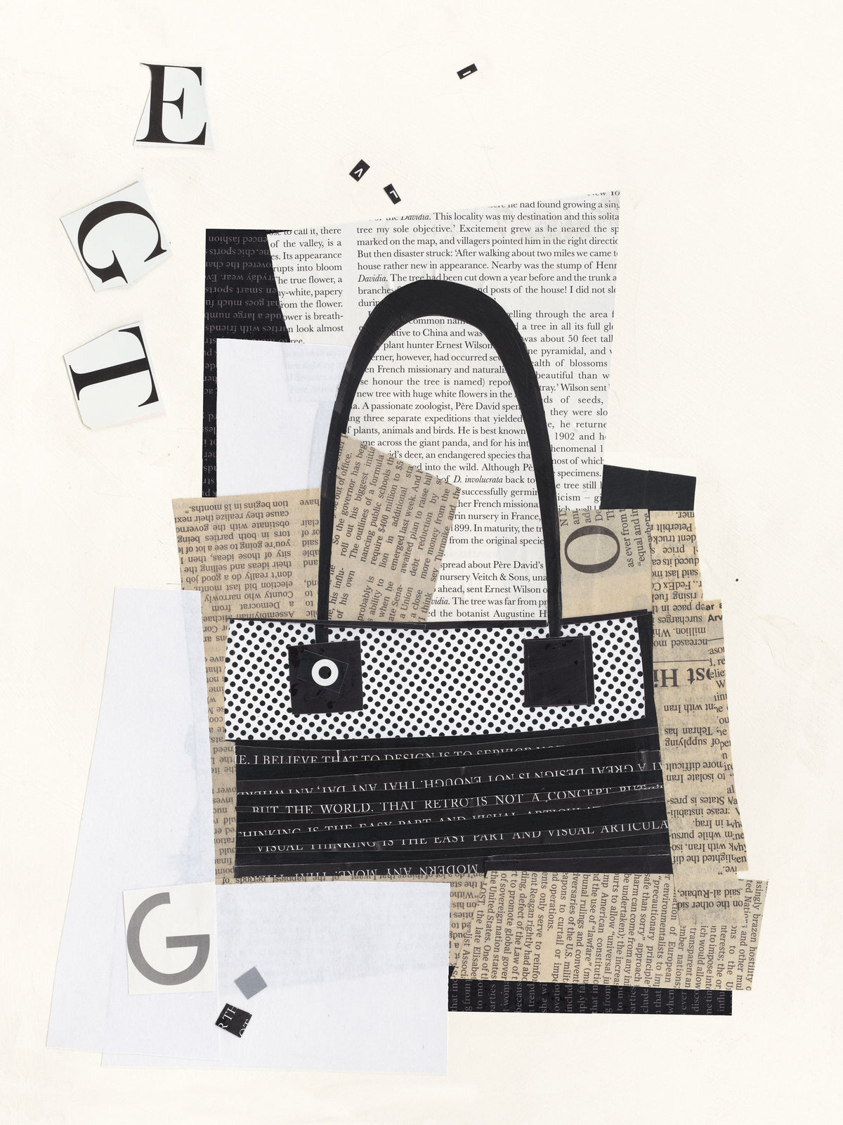 Paper Bag I Mural Wallpaper - pure wallpaper artwork