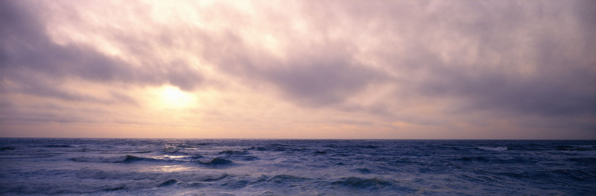 Lavender Horizon Mural Wallpaper - pure wallpaper artwork