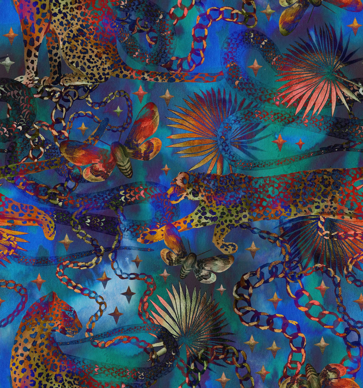 Exotic Jungle Mural Wallpaper - pure wallpaper artwork