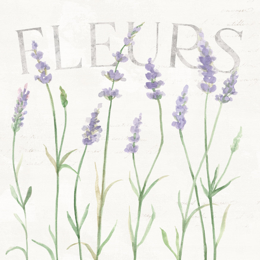 Lavender Fields II Mural Wallpaper - Light Tone