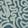 Modern Abstract, Teal Mural Wallpaper - pure wallpaper artwork