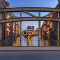 Twilight Canal Mural Wallpaper - pure wallpaper artwork
