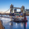 Tower Bridge At Night Mural Wallpaper - pure wallpaper artwork