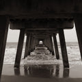 Atlantic Ocean Pier Mural Wallpaper - pure wallpaper artwork
