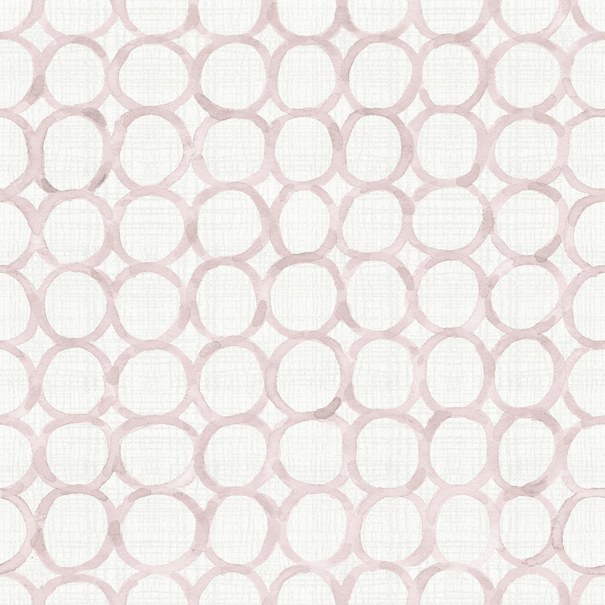 Mixed Pink Circles Mural Wallpaper - pure wallpaper artwork