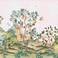 Orchard Reverie, Soft Pink Mural Wallpaper - pure wallpaper artwork
