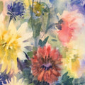 Blended Blossom Mural Wallpaper - pure wallpaper artwork