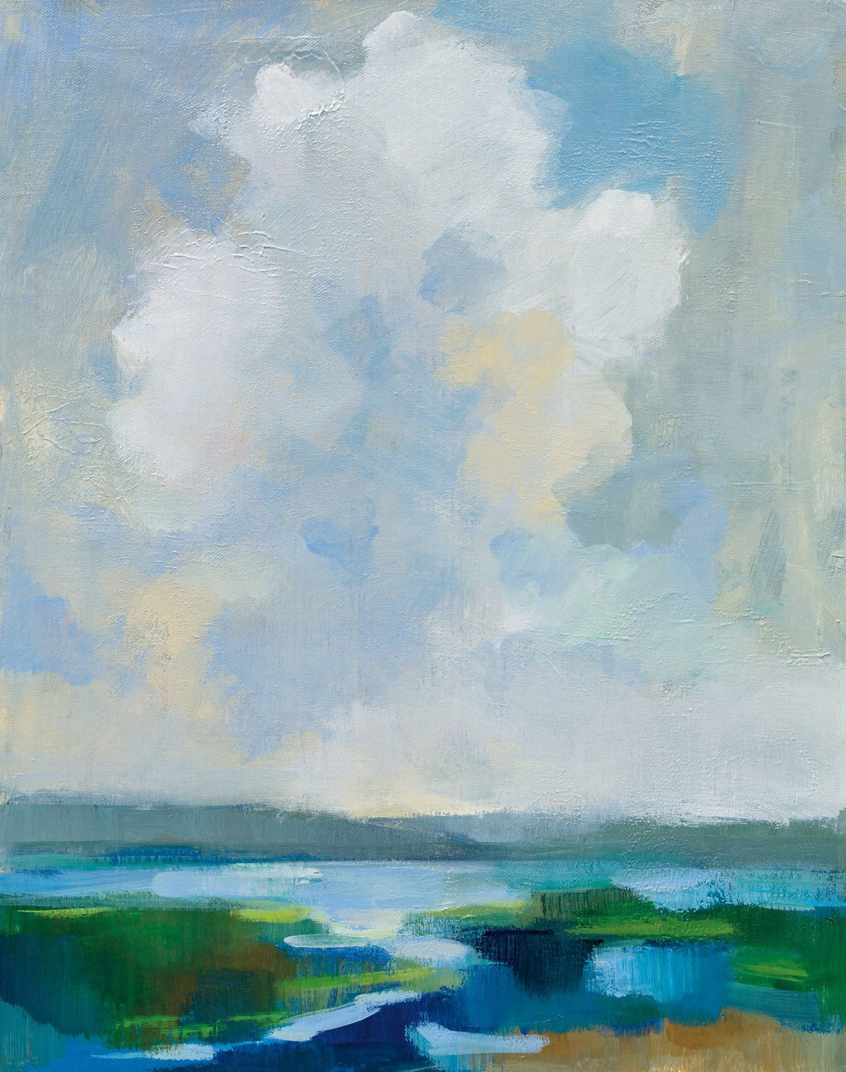 Cloud Over the Lake II Mural Wallpaper - pure wallpaper artwork