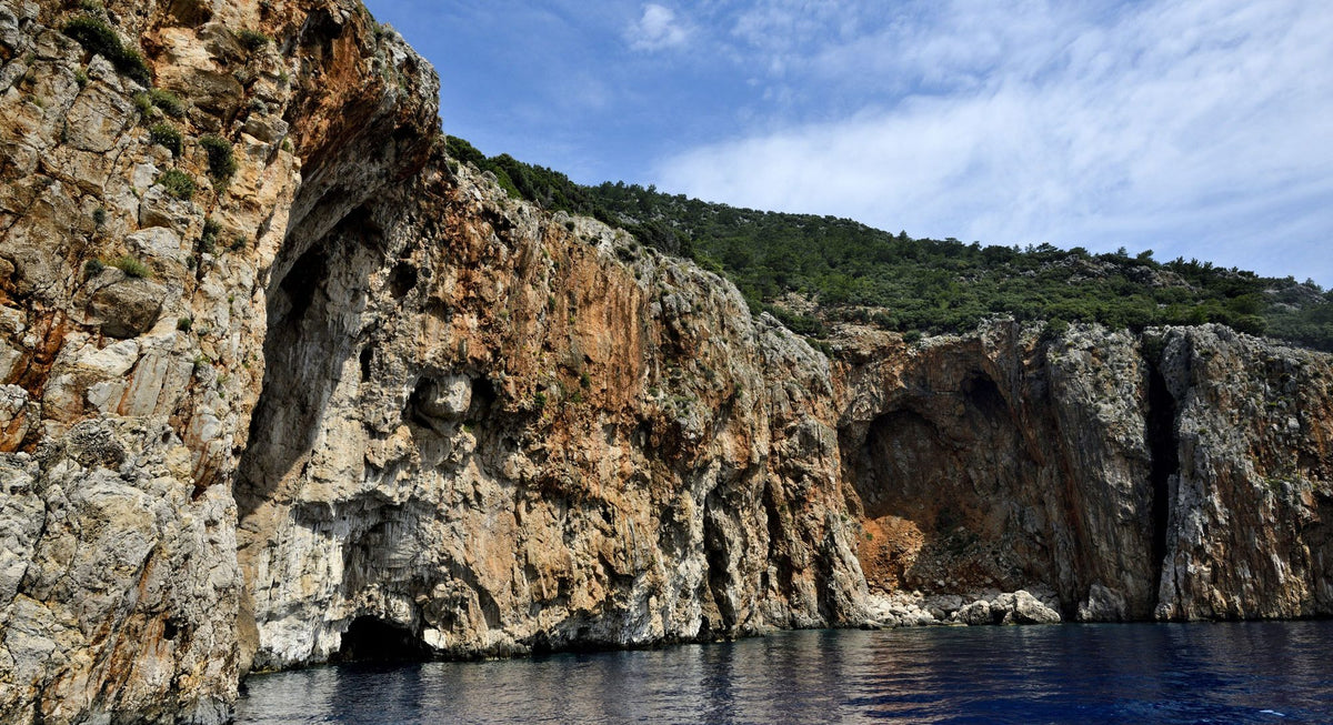 Coastal Cliff Majesty Mural Wallpaper - pure wallpaper artwork