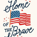 Stars and Stripes IV Brave Mural Wallpaper - pure wallpaper artwork