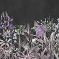 Field of Dreams Dark Purple Mural Wallpaper - pure wallpaper artwork