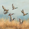 Autumn Flock Mural Wallpaper - pure wallpaper artwork