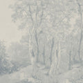 Forest Immersion Pale Blue Mural Wallpaper - pure wallpaper artwork