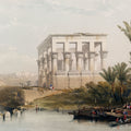 Temple At Philae Mural Wallpaper - pure wallpaper artwork