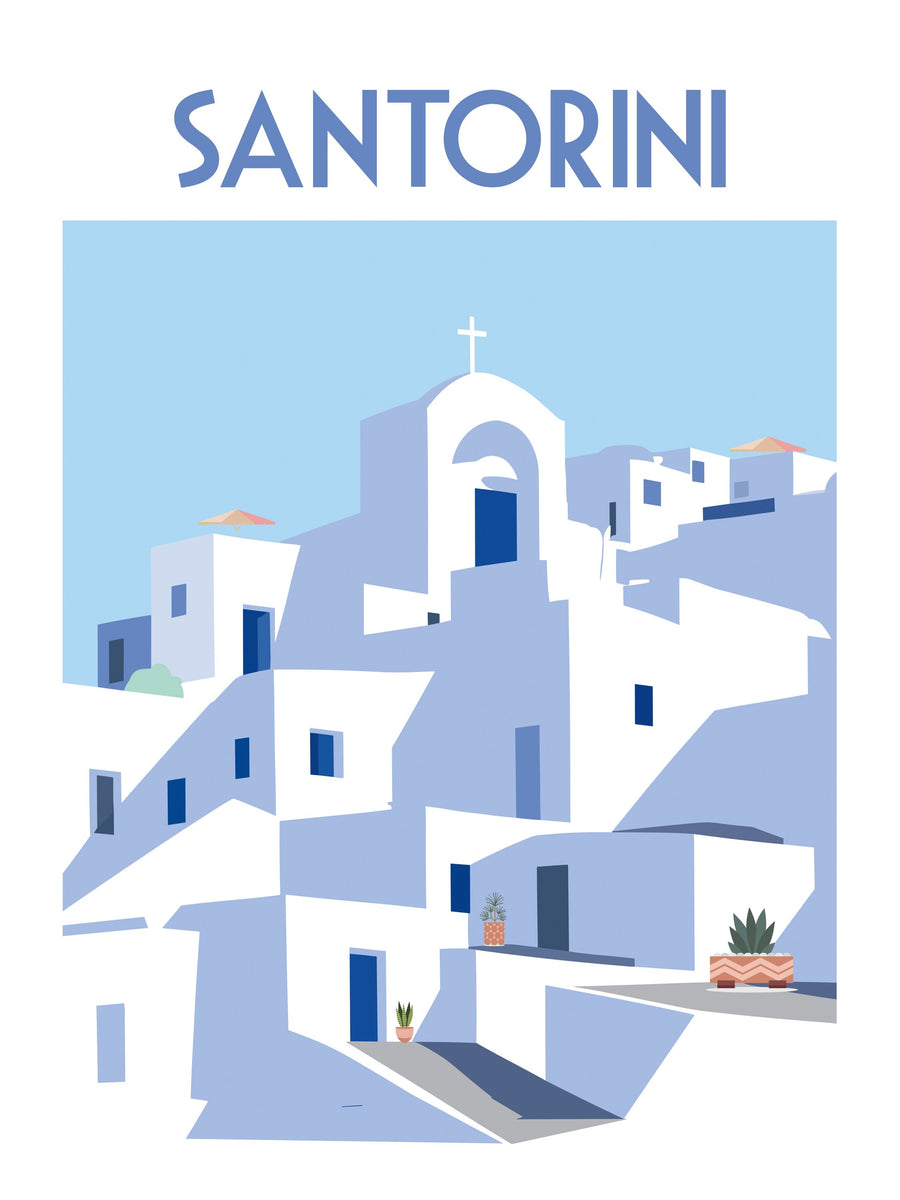 Santorini III Mural Wallpaper