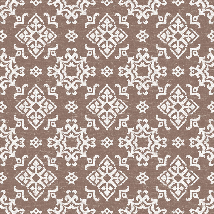 Atlantic Flakes Taupe Mural Wallpaper