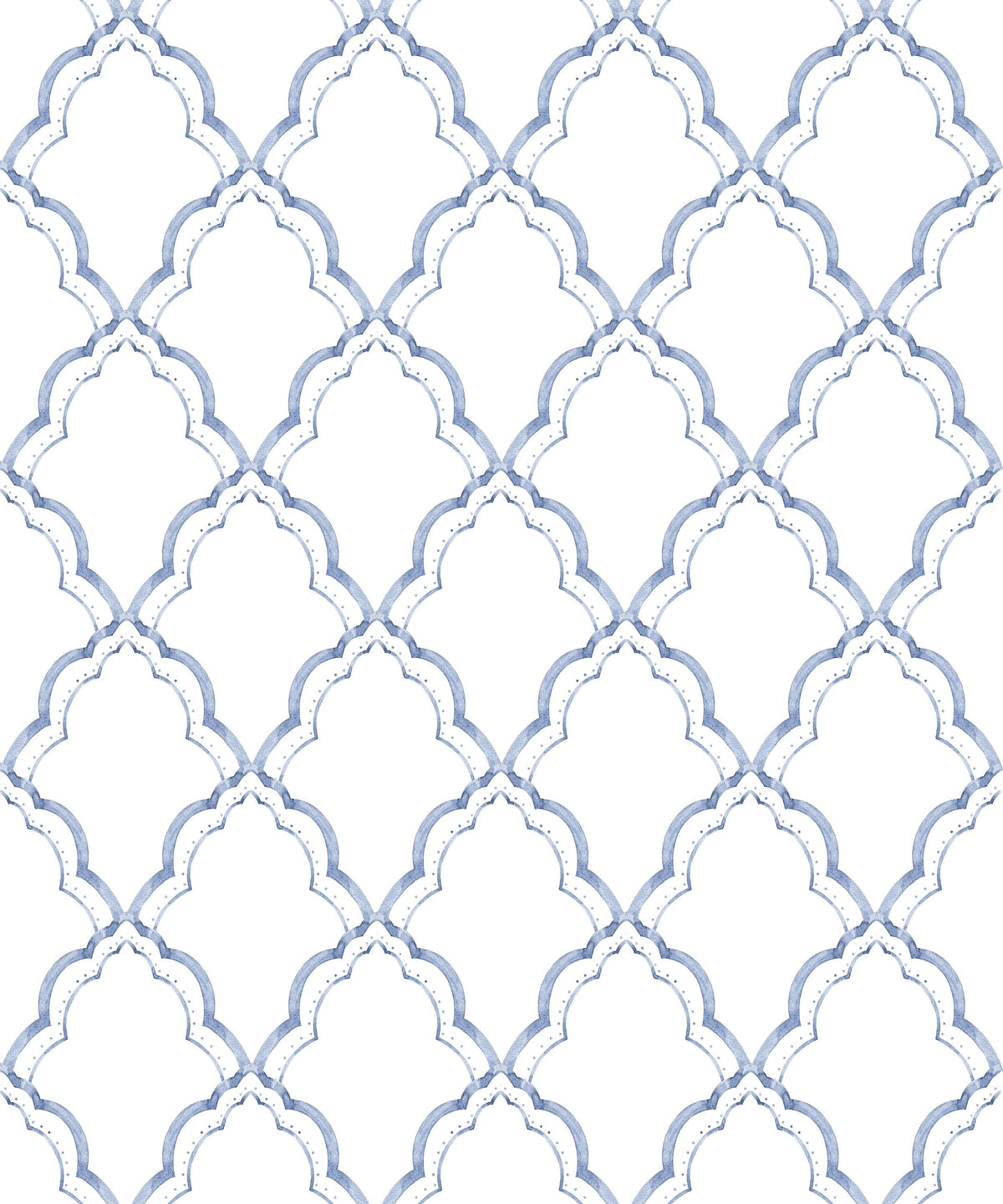 Medallion Trellis, Blueberry Mural Wallpaper - pure wallpaper artwork