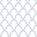 Medallion Trellis, Blueberry Mural Wallpaper - pure wallpaper artwork