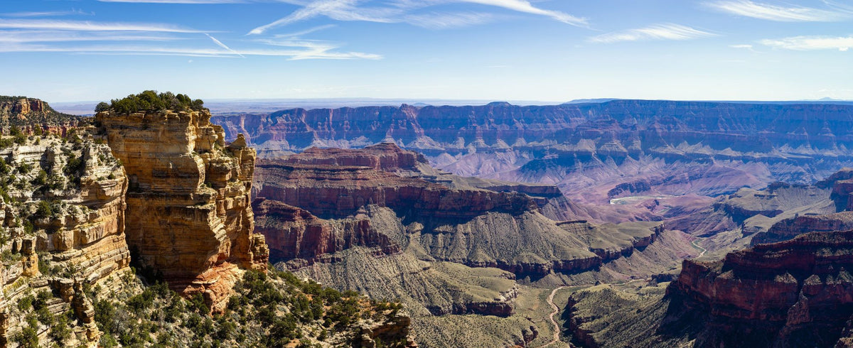 Majestic Canyon Vista Mural Wallpaper - pure wallpaper artwork