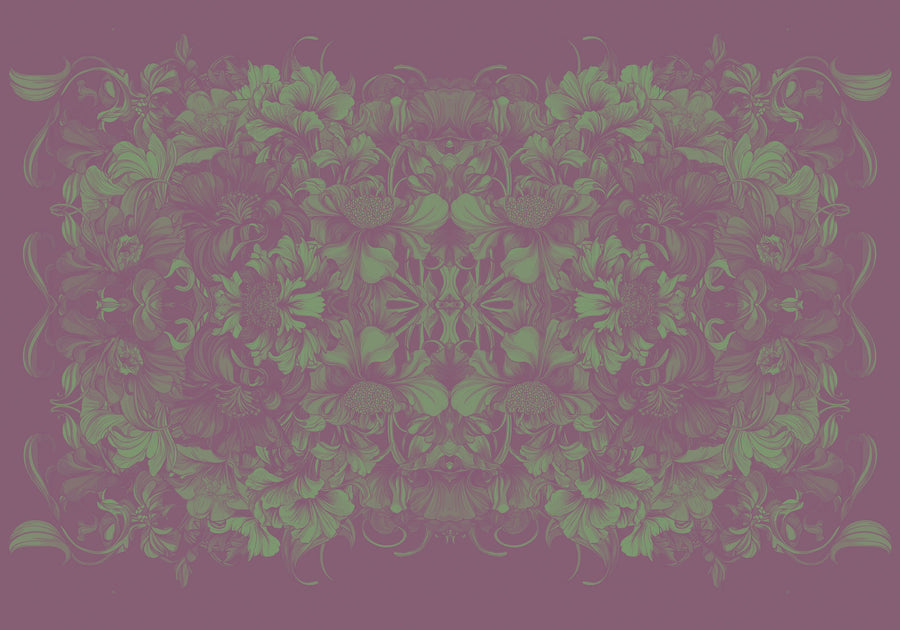 Scandi Flower Ceiling IV Mural Wallpaper