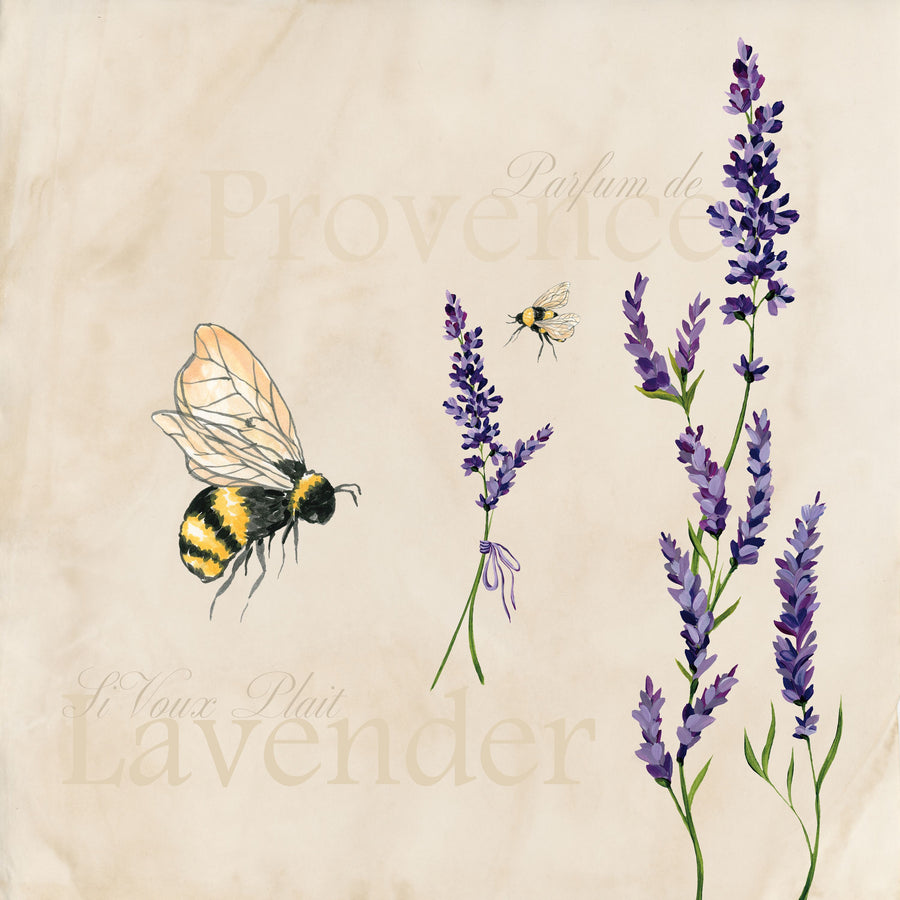 Lavender Bliss IV Mural Wallpaper