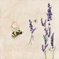 Lavender Bliss IV Mural Wallpaper - pure wallpaper artwork
